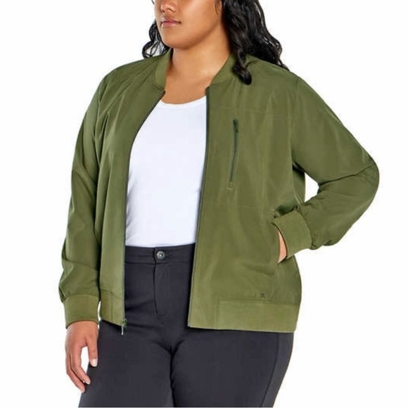 Banana Republic Women’s Lightweight Bomber Jacket XXL 2X Plus Size - Picture 1 of 14
